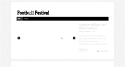 Desktop Screenshot of football-festival.dk