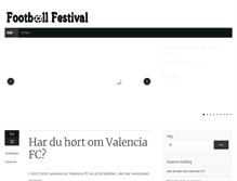 Tablet Screenshot of football-festival.dk